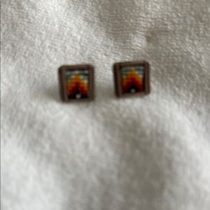 Colorful Geometric Earrings